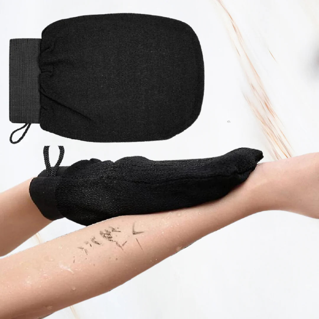 Exfoliërende handschoen