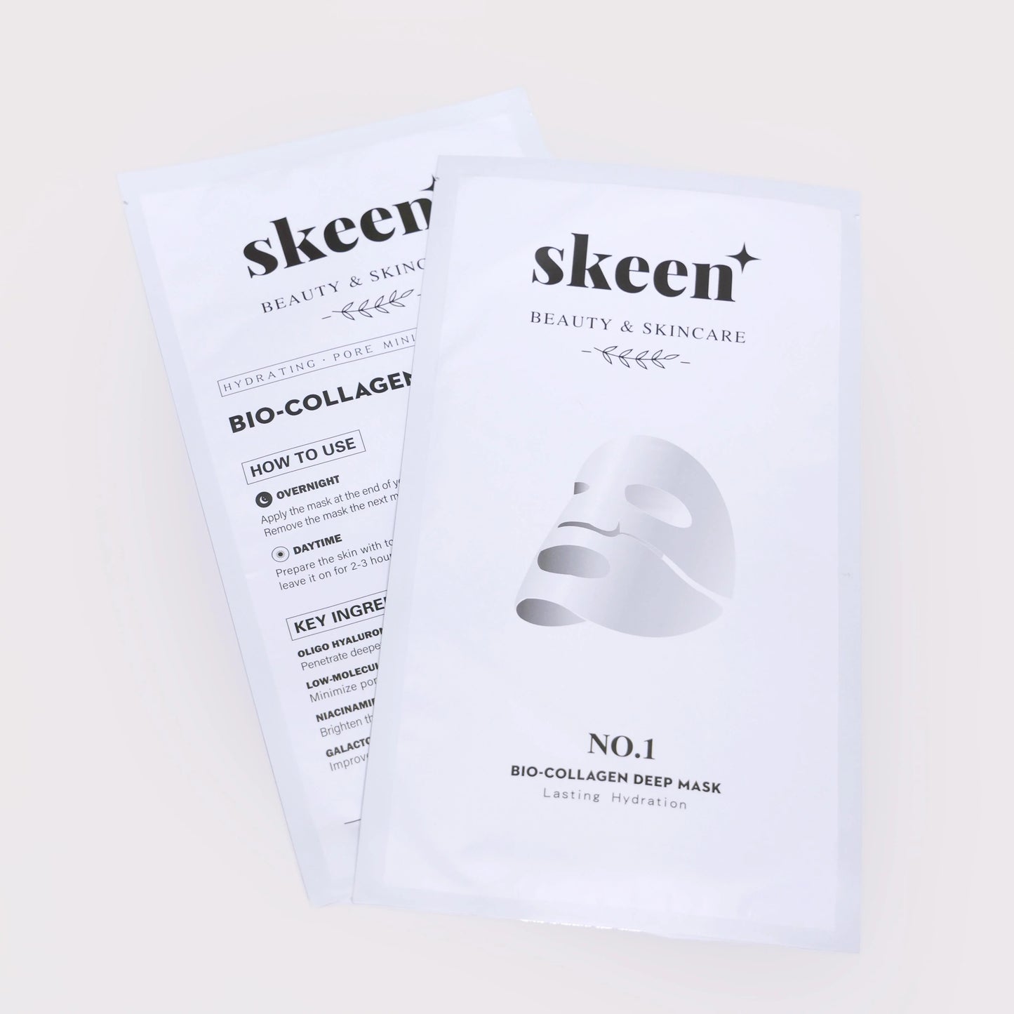 Skeen Bio-collageenglas huidmasker