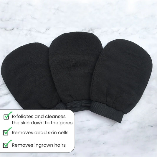 Exfoliërende handschoen