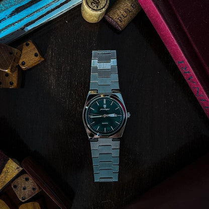 Oak 41mm Watch - Quartz Multifunction, Sapphire Crystal, Water-Resistant